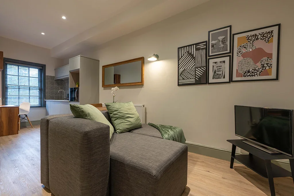 Flat Mount Pleasant in Liverpool