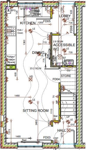 Flat Hodgetts Street in North West Leicestershire