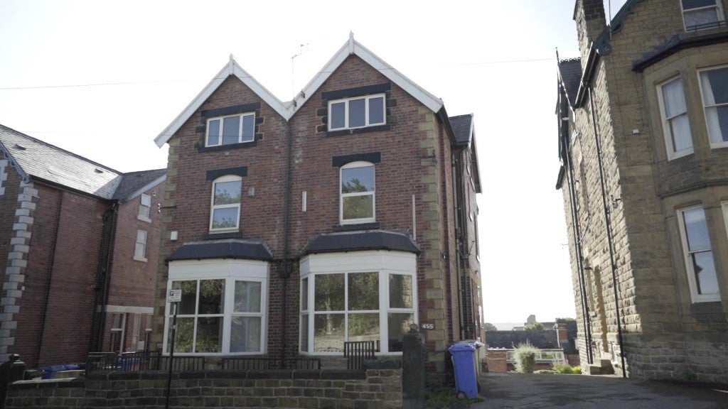 House Crookesmoor Road in Sheffield
