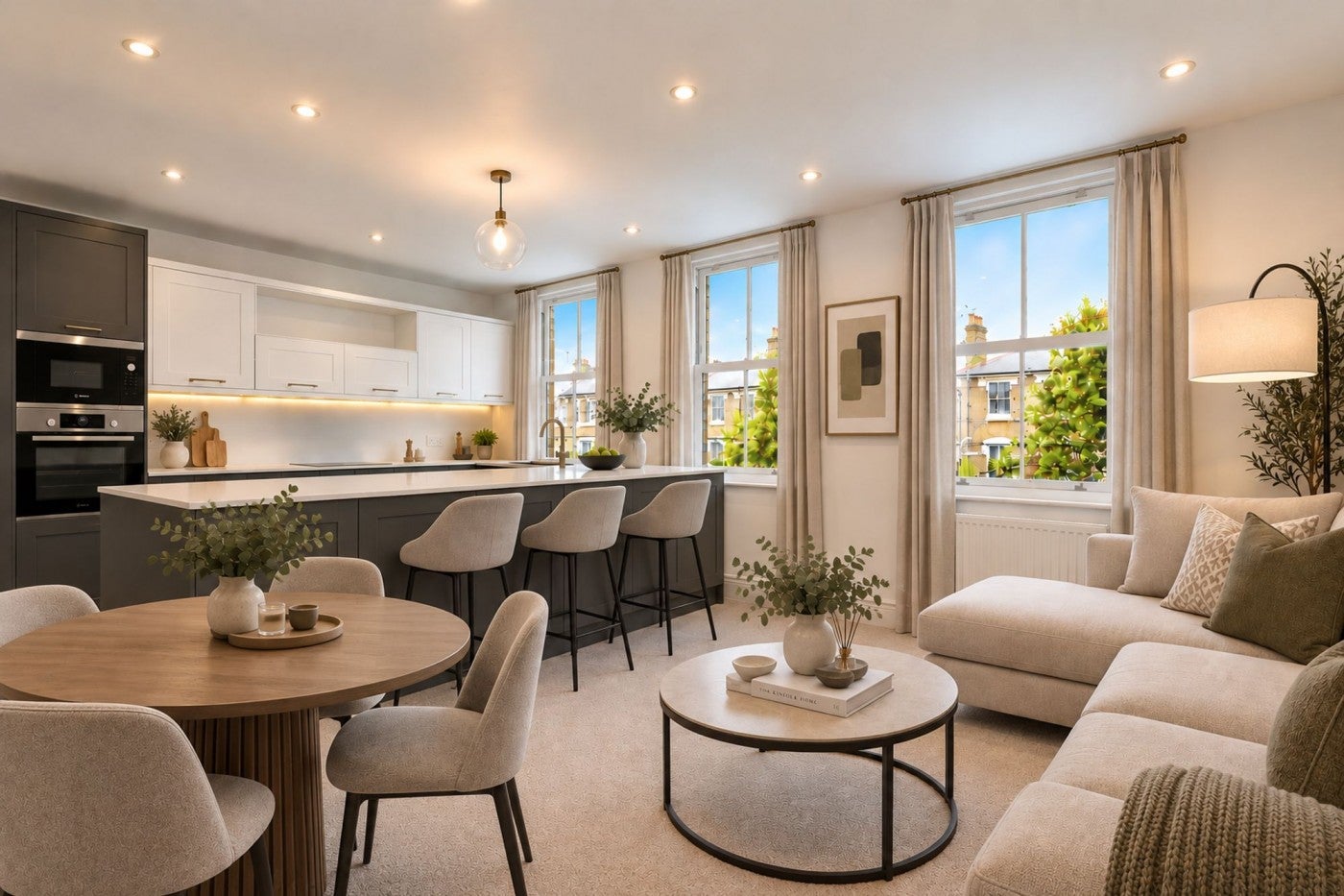 Flat Ashley Road in Greater London