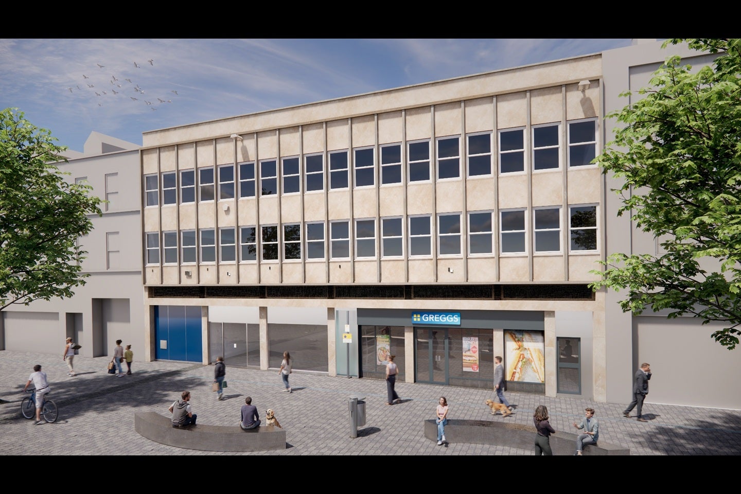 Flat Market Place in Mansfield Woodhouse