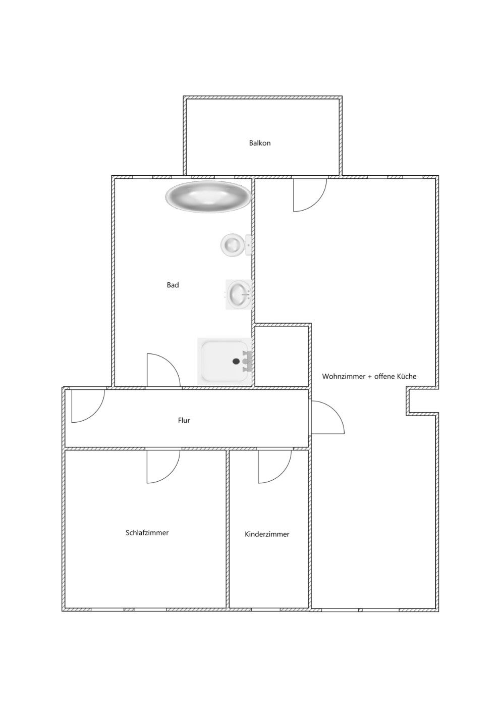 Wohnung Bahnhofstraße in Oelsnitz/Erzgeb.