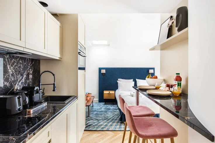 Flat Place Gustave Toudouze in Paris