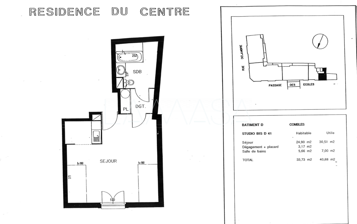 Room Passage des Écoles in Lagny-sur-Marne