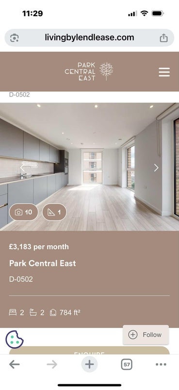 Flat New Kent Road in Greater London