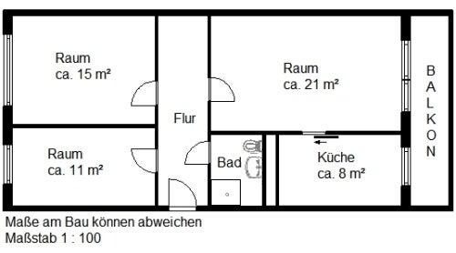 Wohnung Uranusstraße in Halle (Saale)