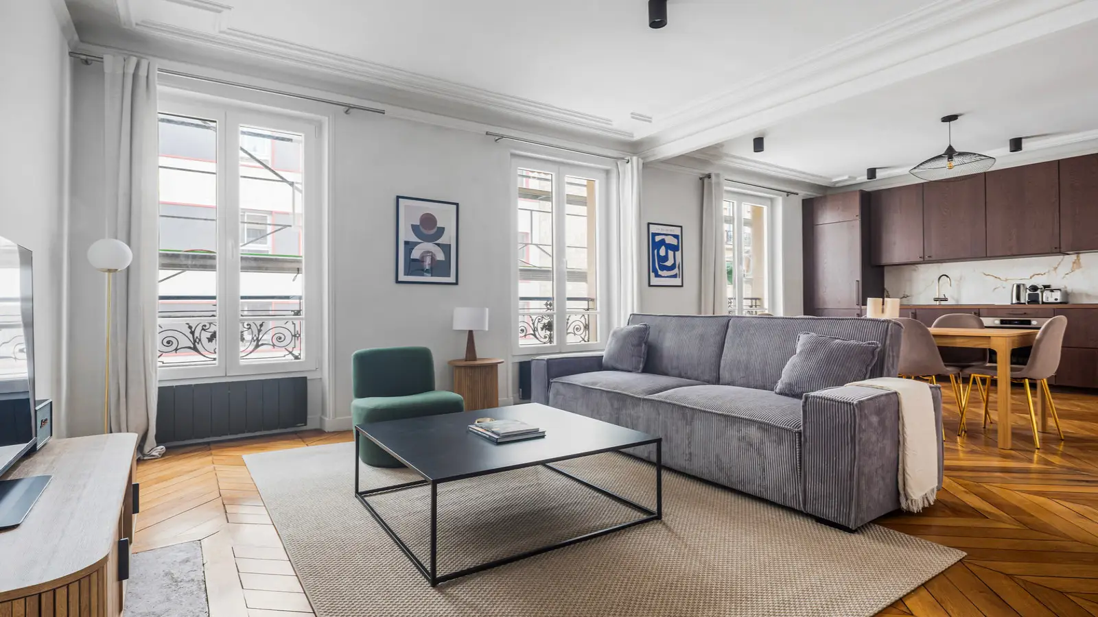 Appartement Rue Lekain à Paris