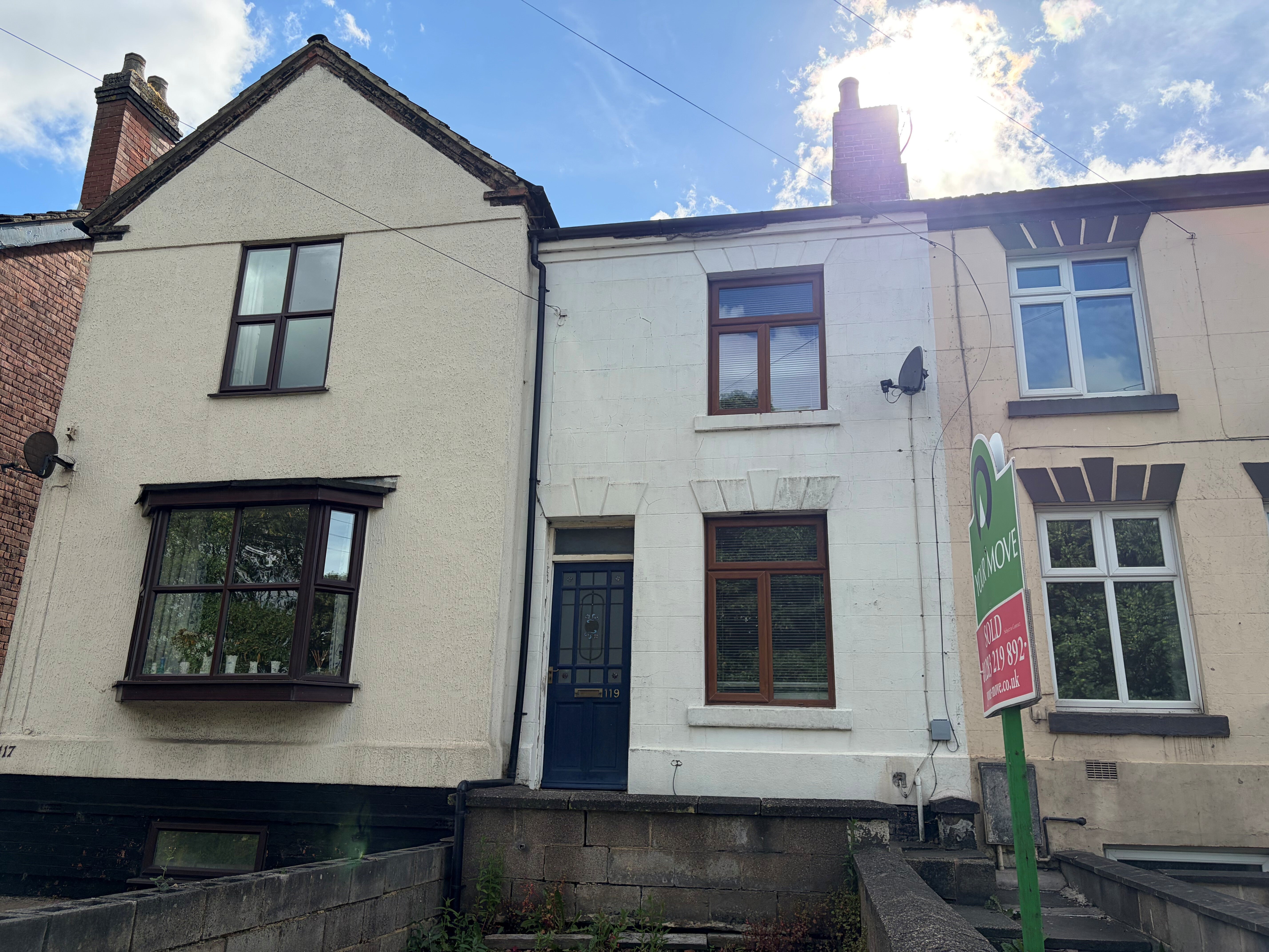 House Burton Road in South Derbyshire