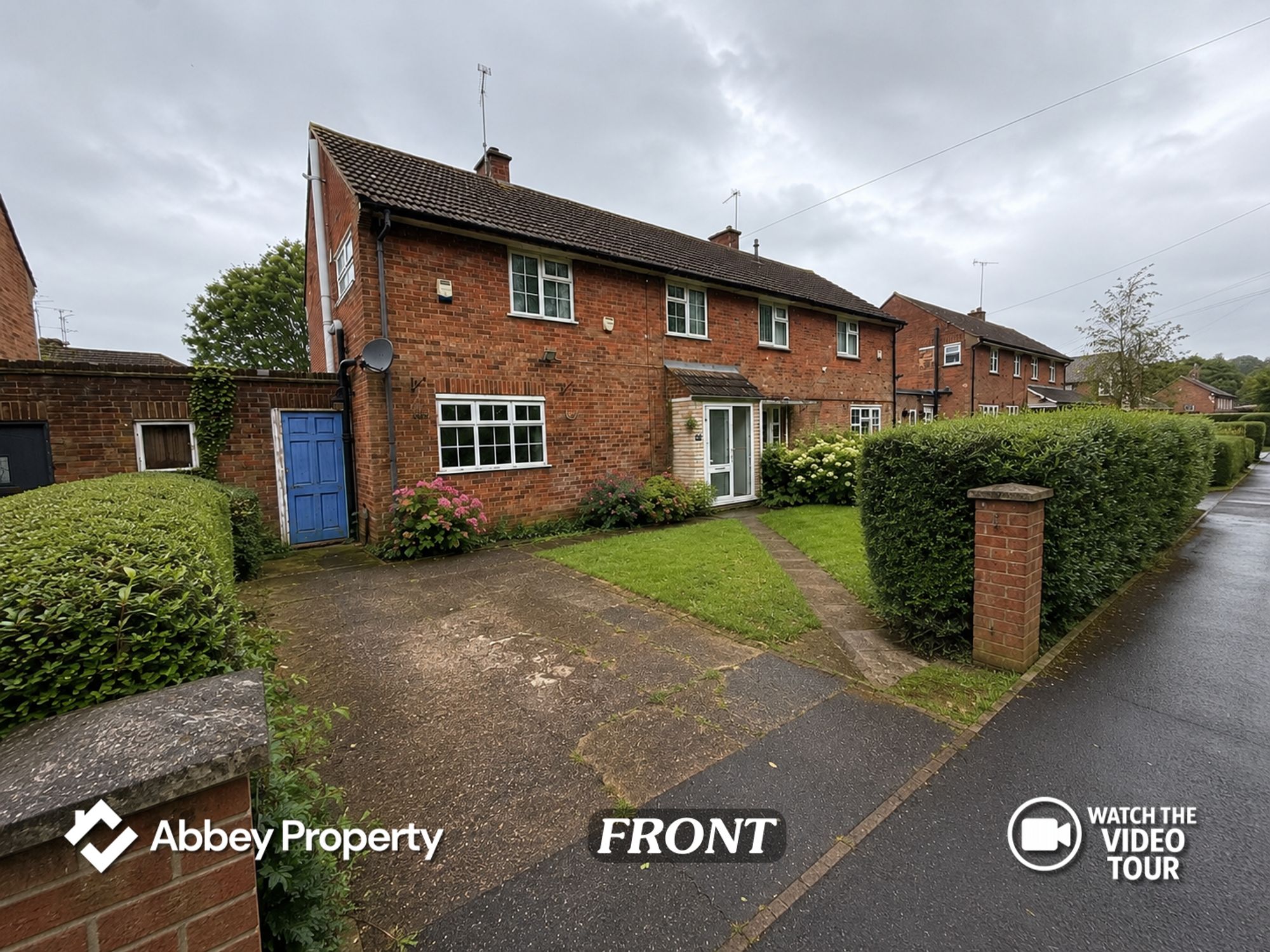 Flat Spinney Road in Luton
