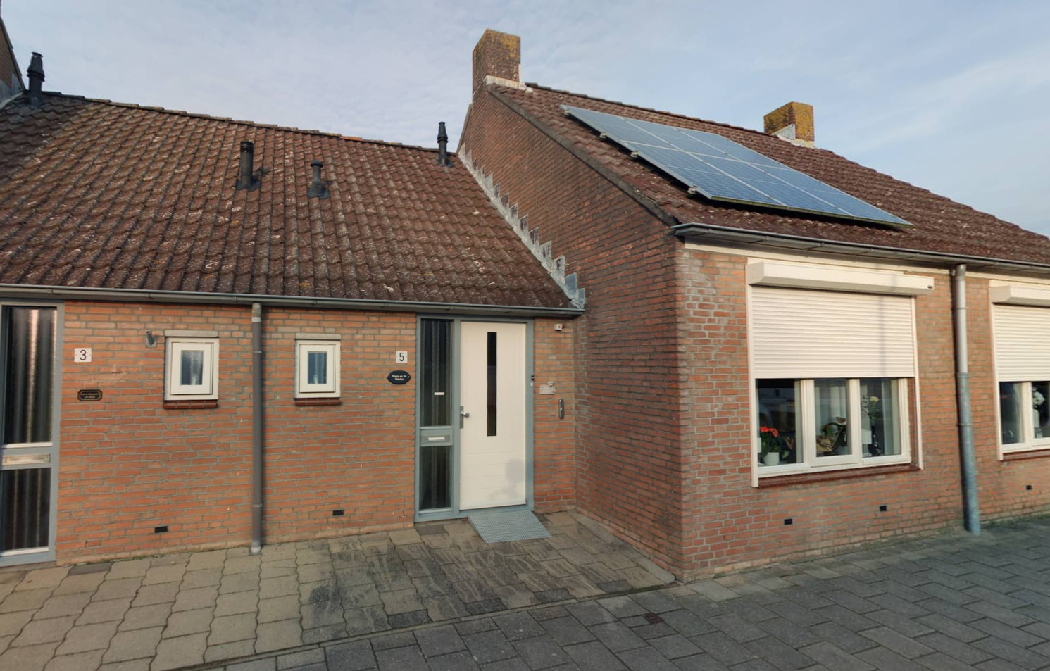 Huis Marinus Lindhoutstraat in Oud-Vossemeer