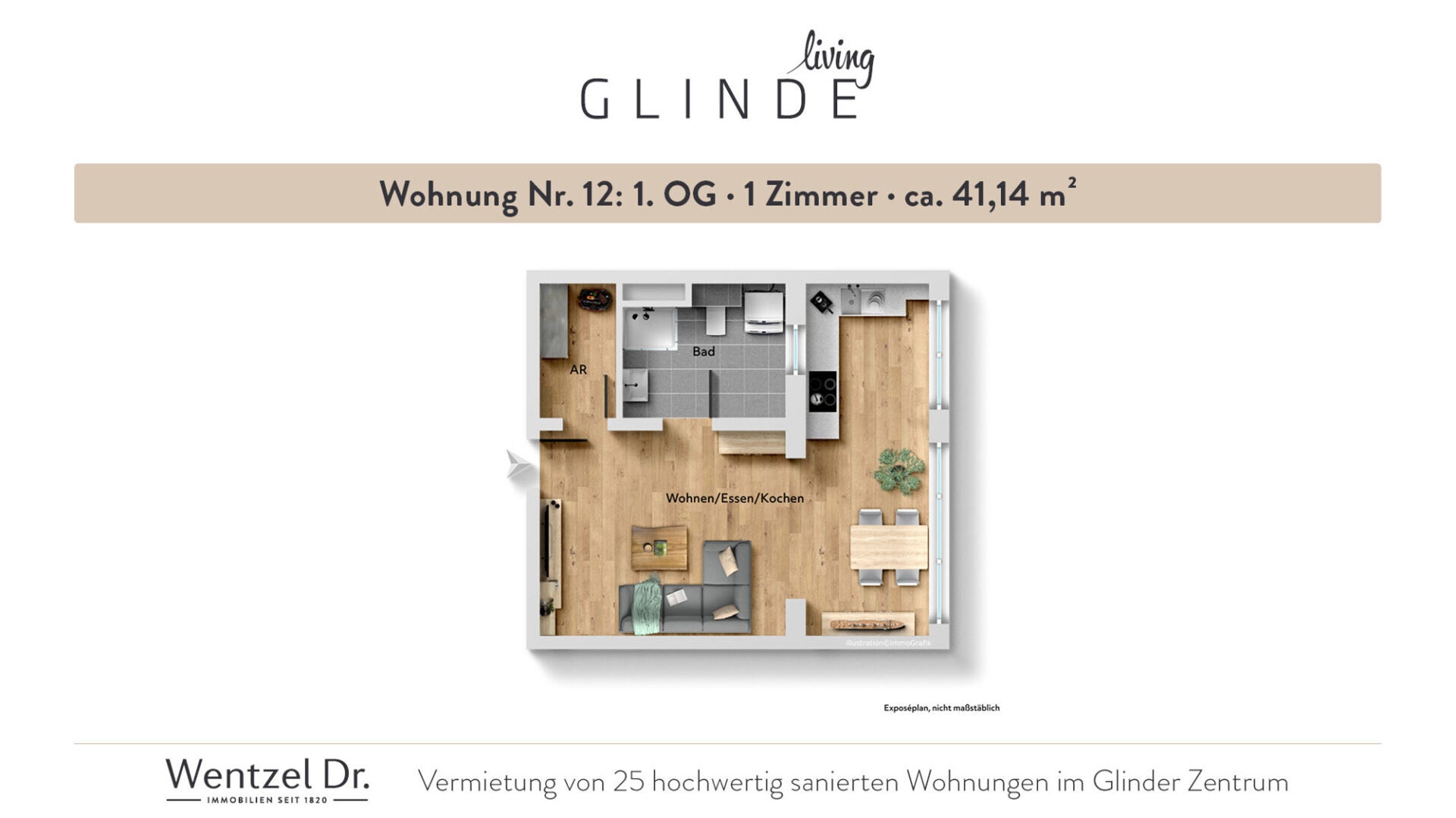 Zimmer Mühlenstraße in Glinde