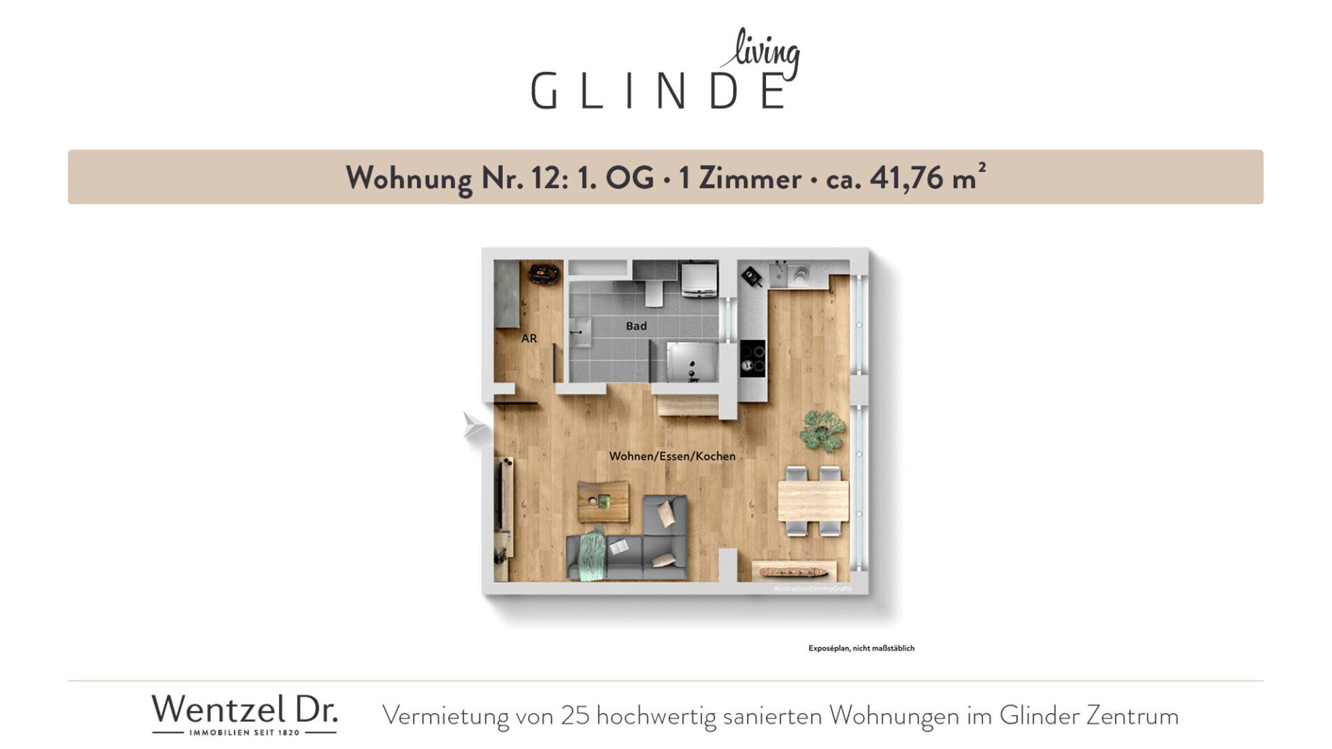 Wohnung Mühlenstraße in Glinde