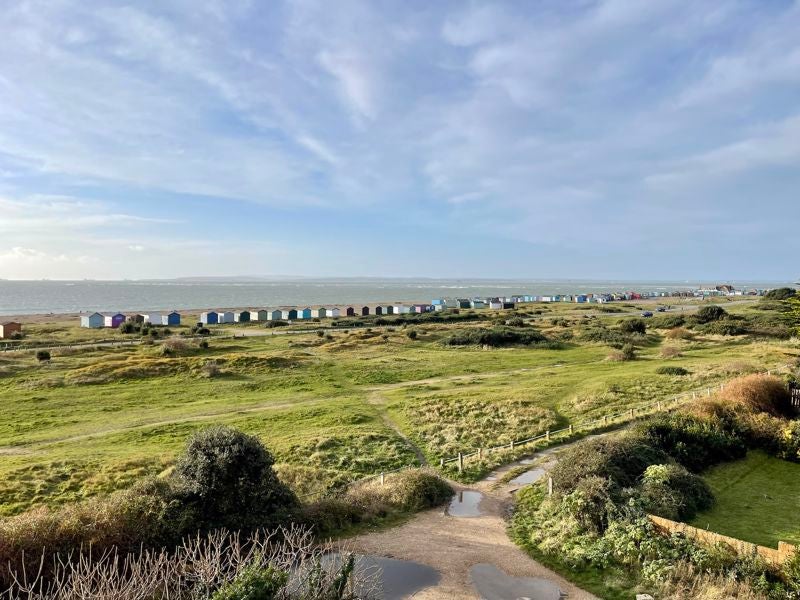 Flat Sea Front in Hayling Island