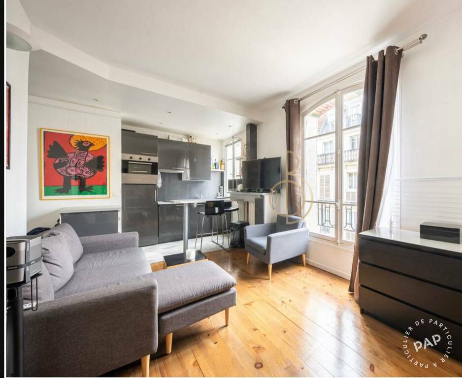 Chambre Rue de Chazelles à Paris