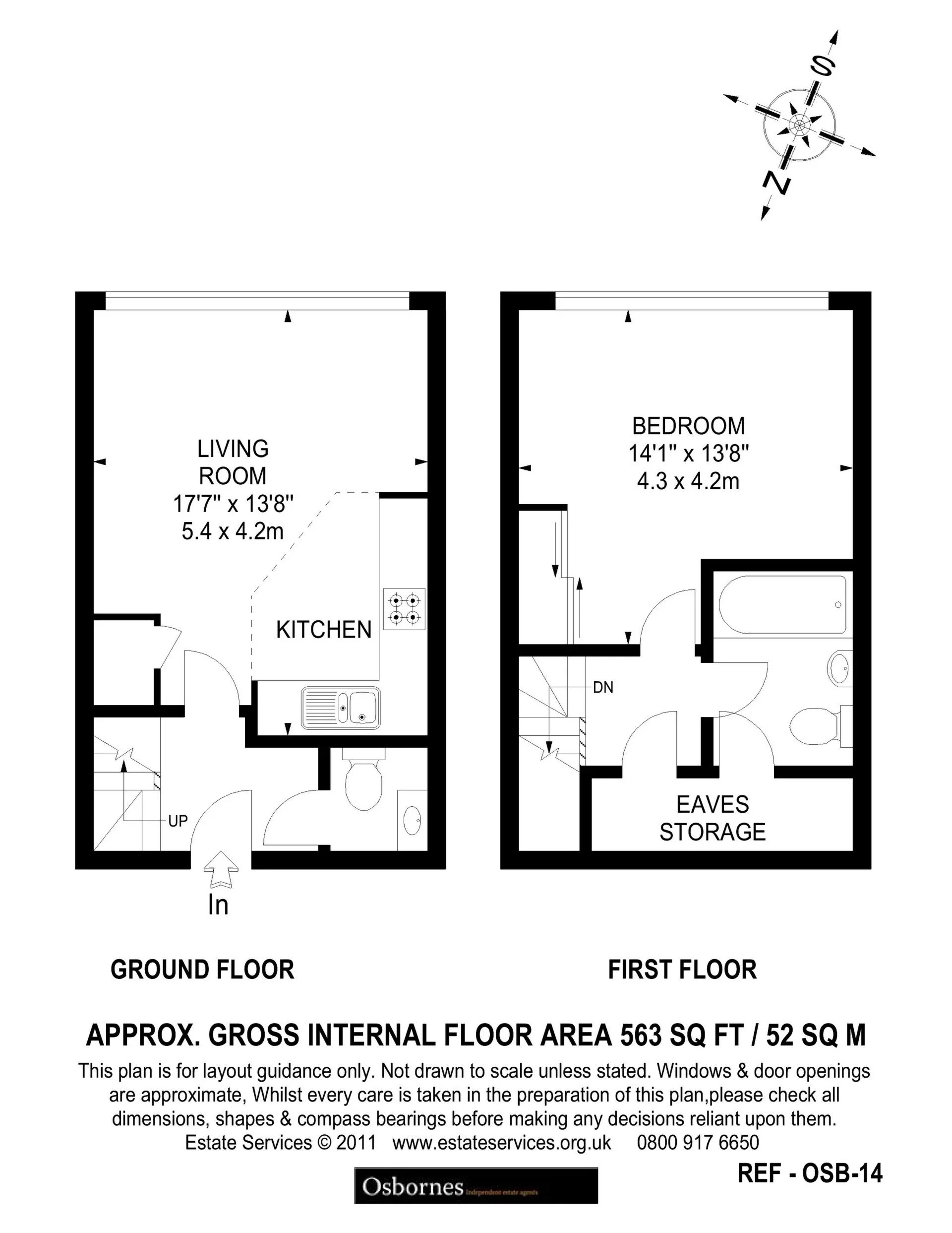 Flat Merlin Road in Rushmoor