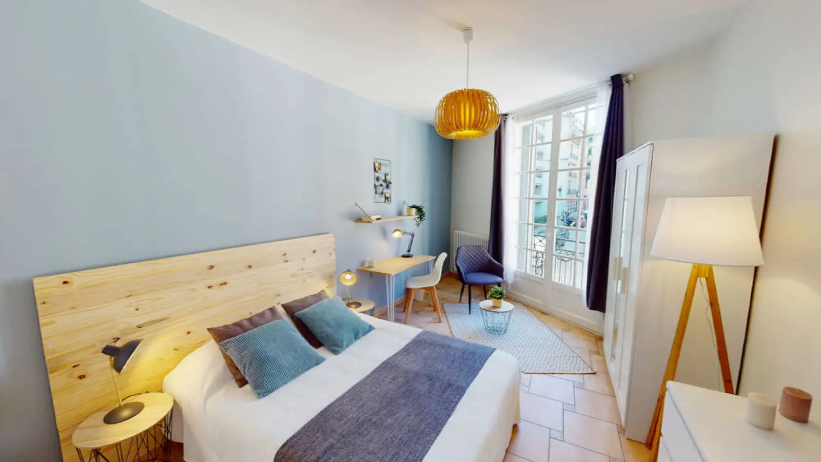 Chambre Rue Santos-Dumont à Paris