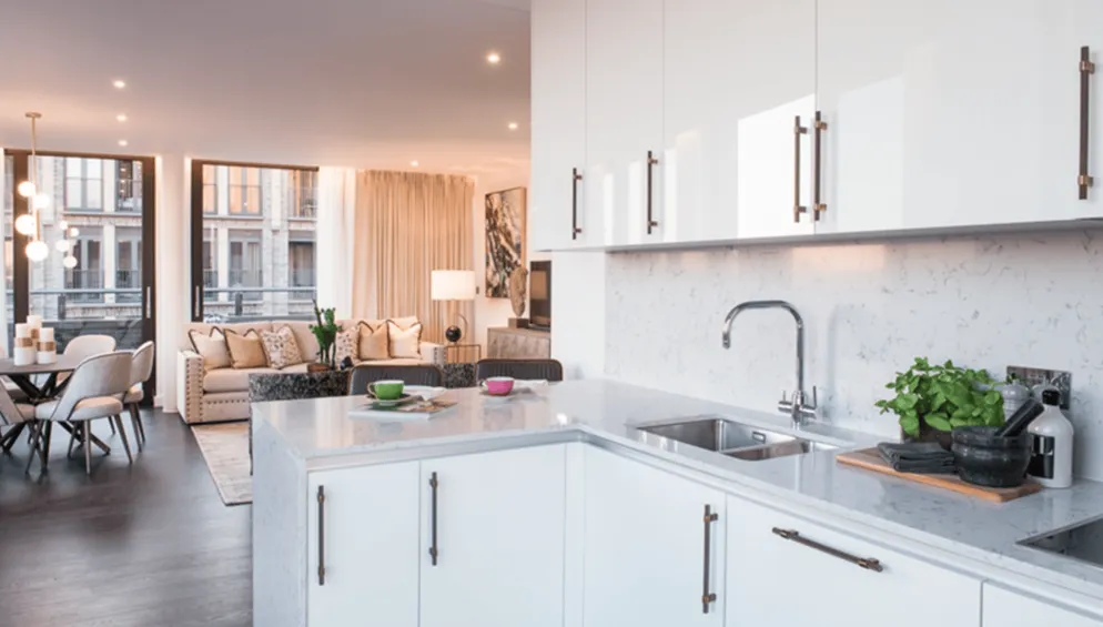 Flat Ponton Road in Greater London