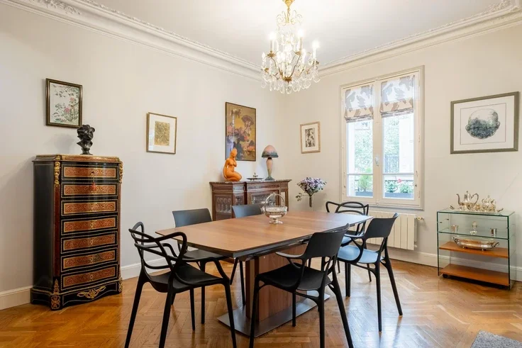 Flat Rue Fourcroy in Paris