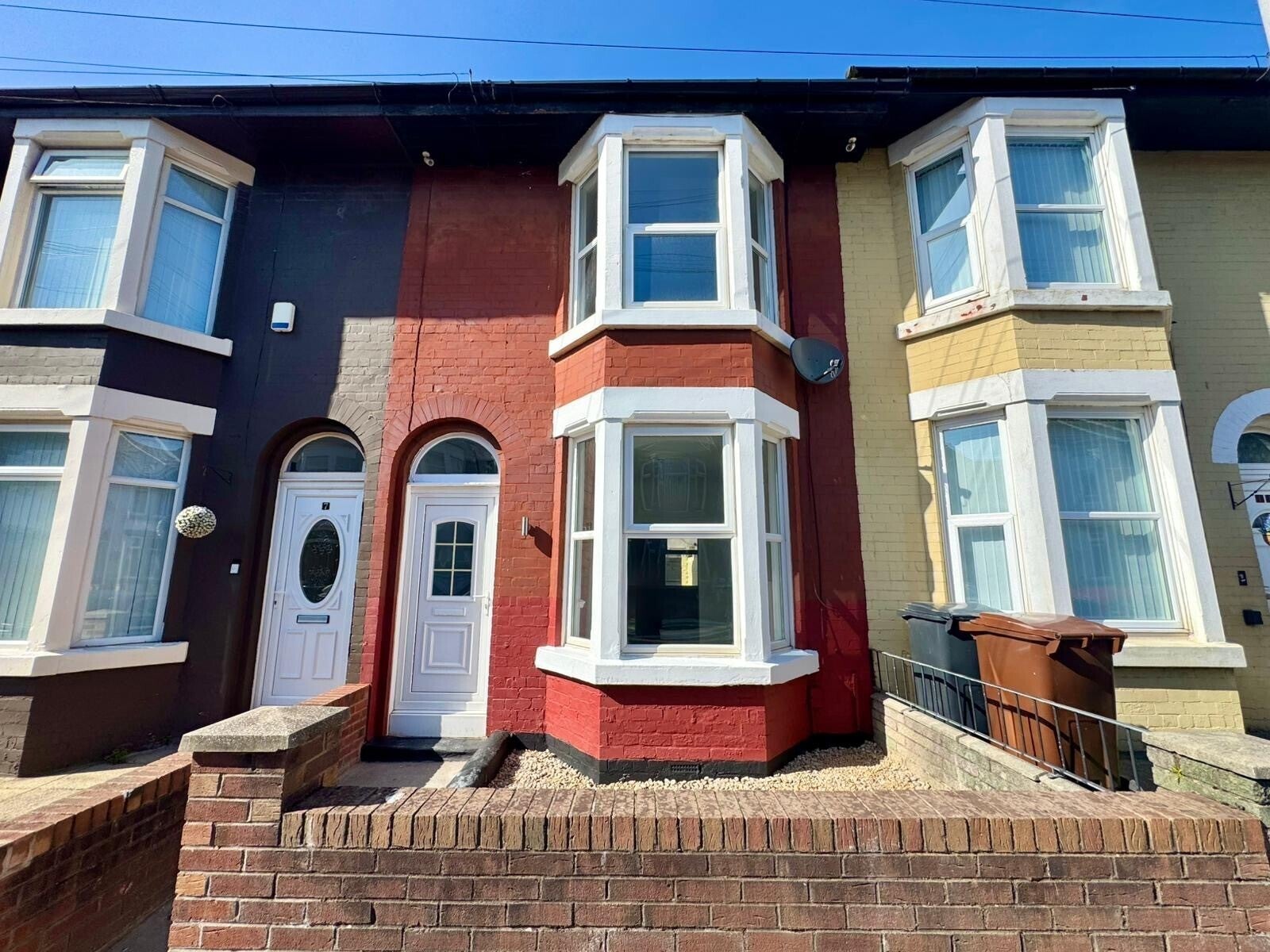 House Downing Road in Bootle