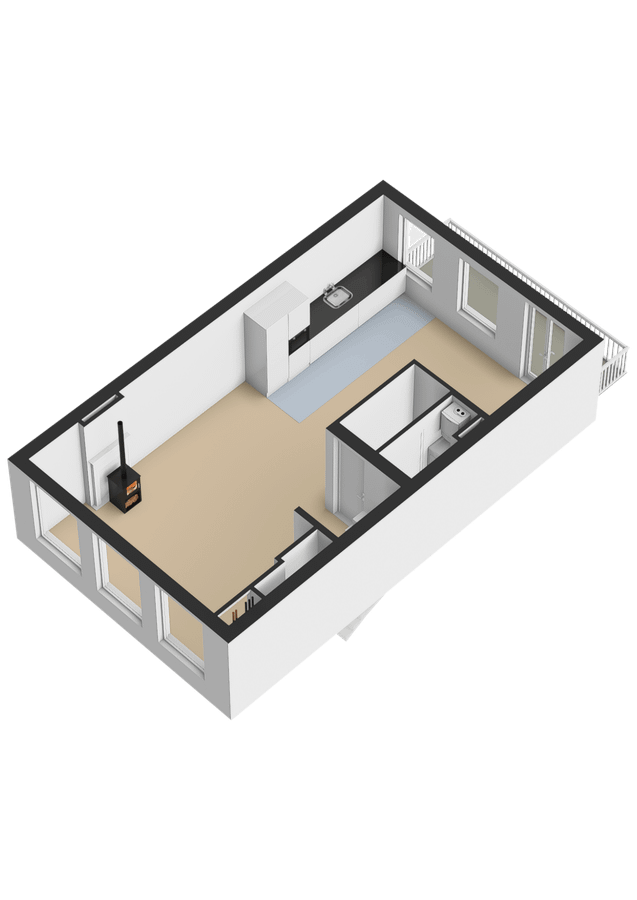 Appartement Eerste Nassaustraat 6 in Amsterdam