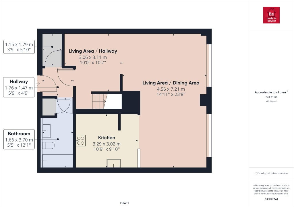 Flat Hatton Garden in Liverpool