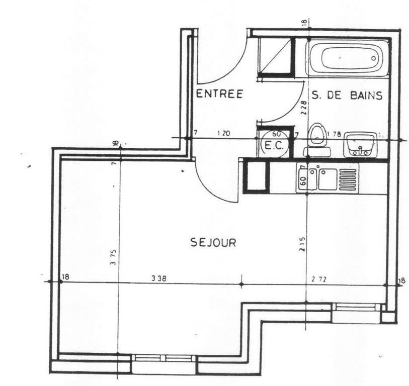 Flat Rue des Meuniers in Bagneux