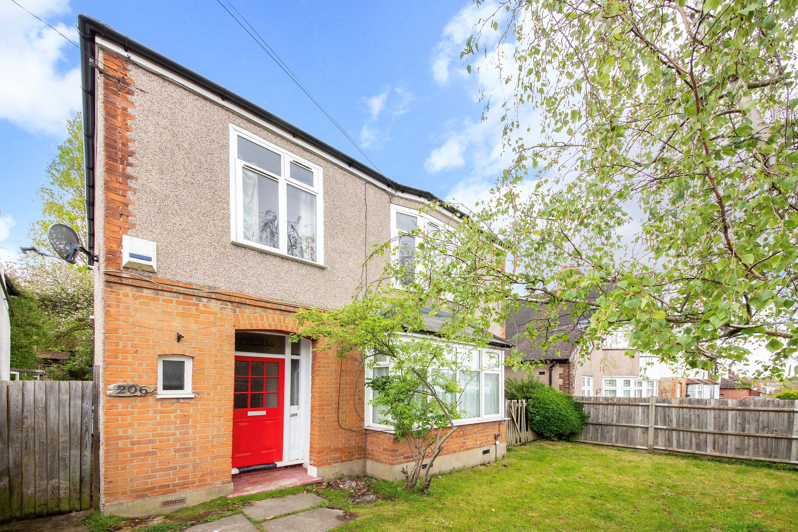 House Marvels Lane in Greater London