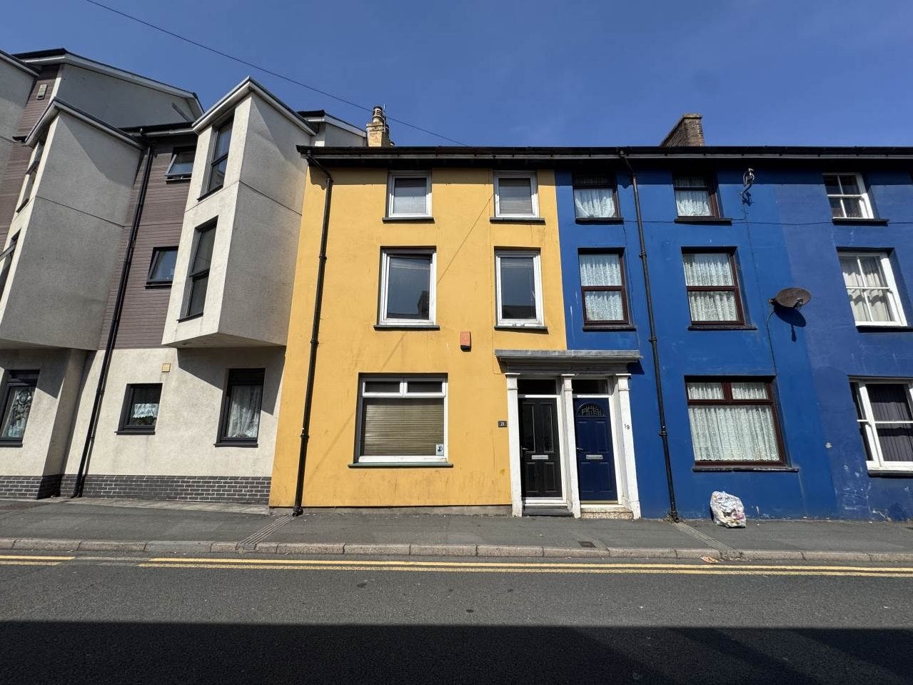 House Mill Street in Aberystwyth