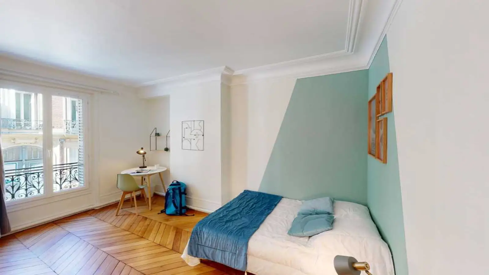Flat Rue Vauquelin in Paris