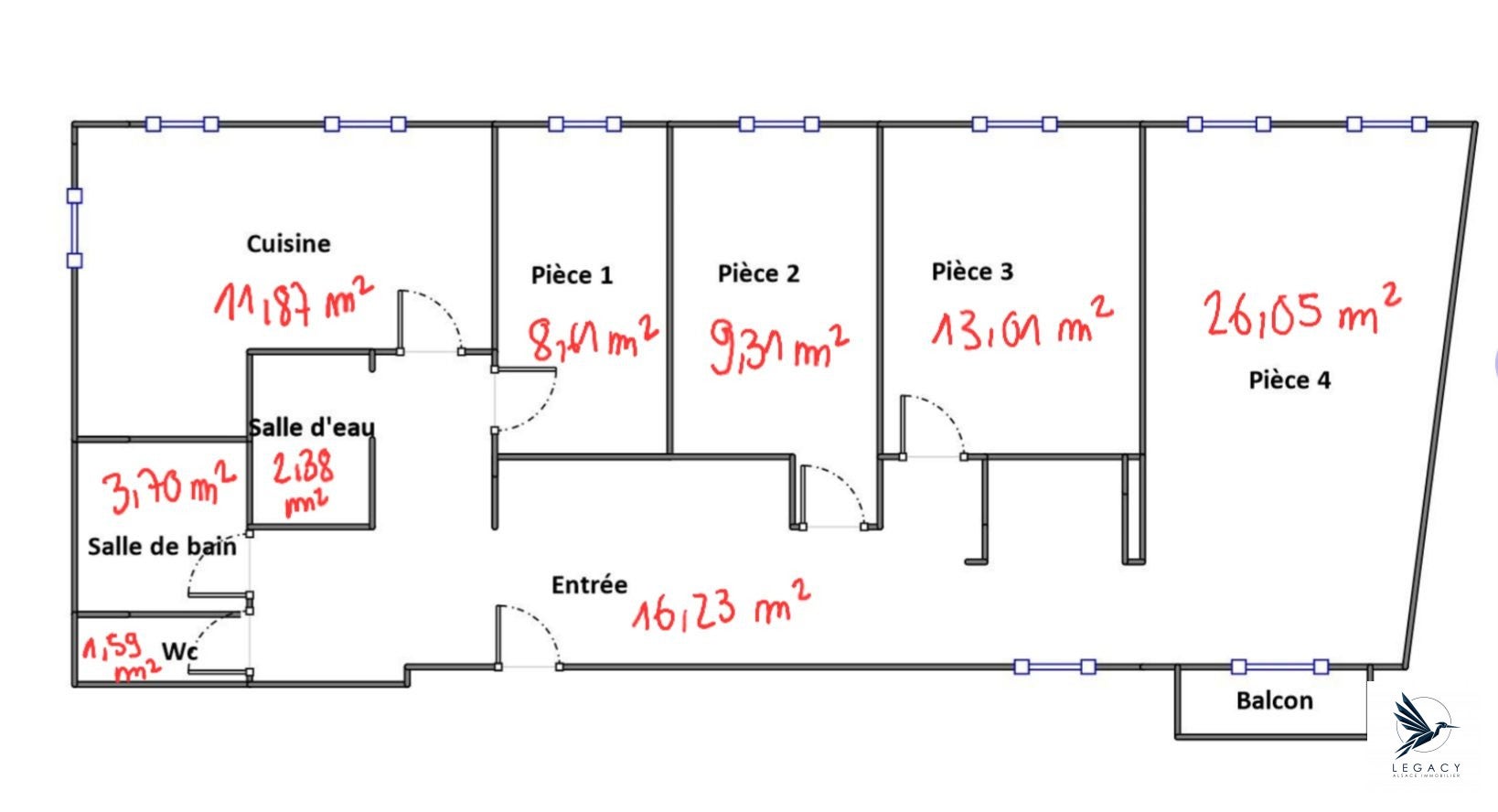 Flat Rue du Marksgarten in Strasbourg