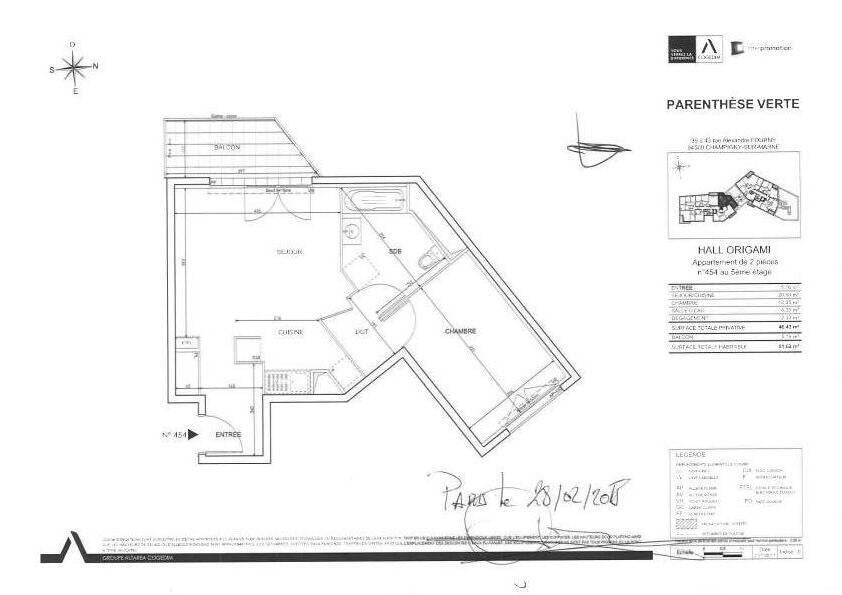 Appartement Rue Dominique Adenot à Champigny-sur-Marne