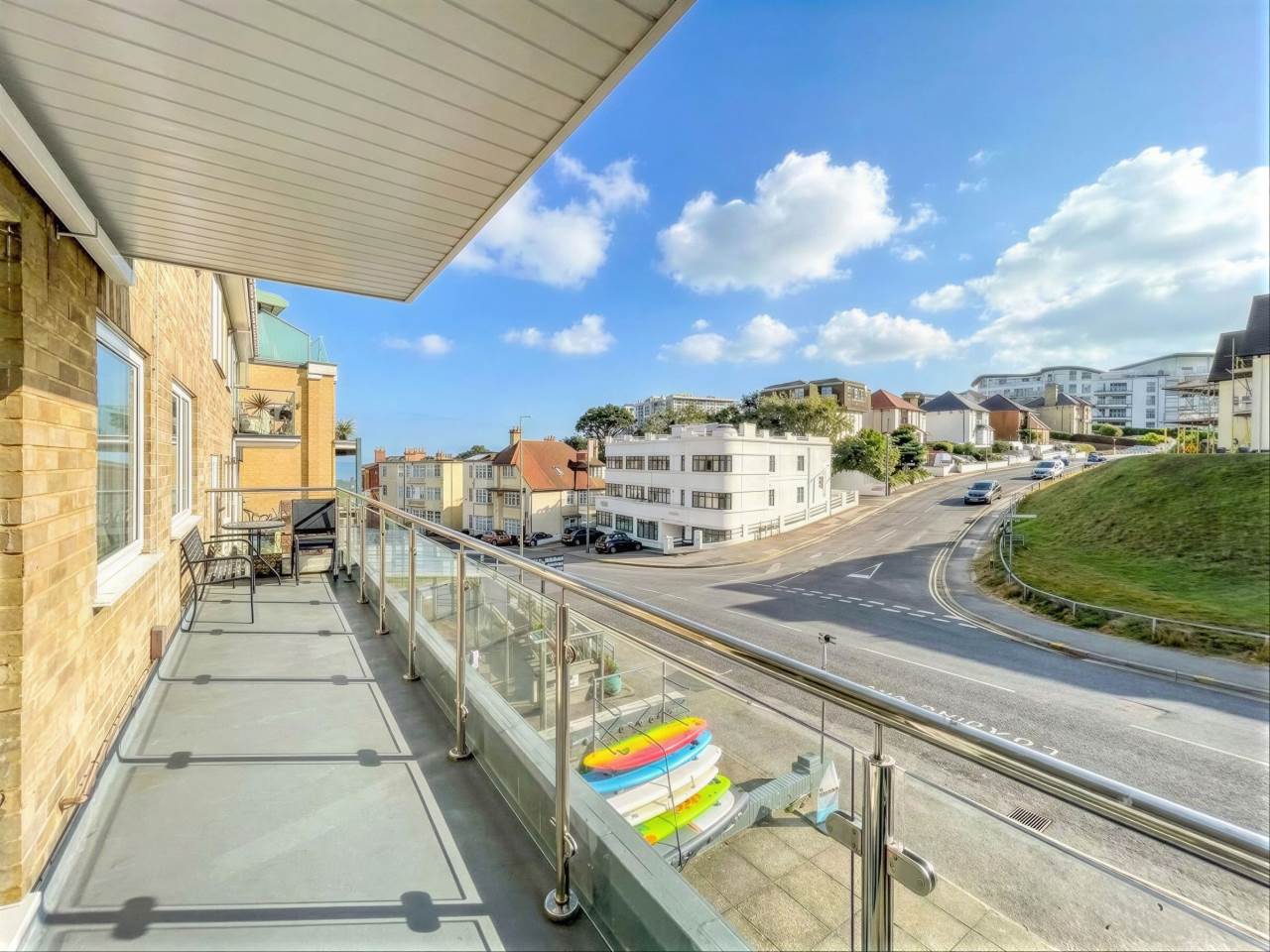 Flat Sea Road in Bournemouth