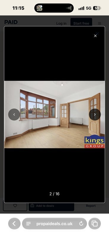 Room Hinton Road in Greater London