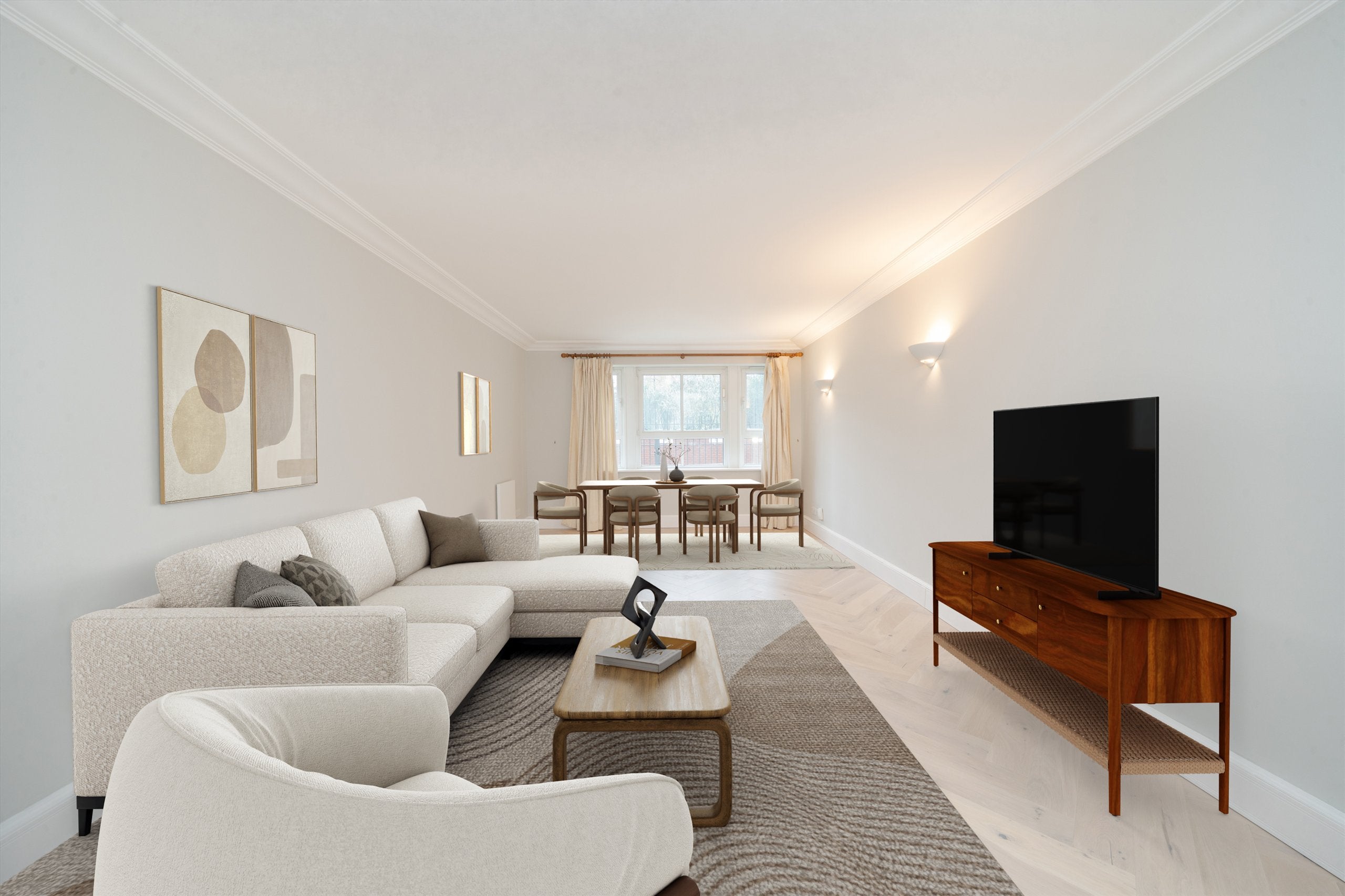 Flat Wrights Lane in Greater London