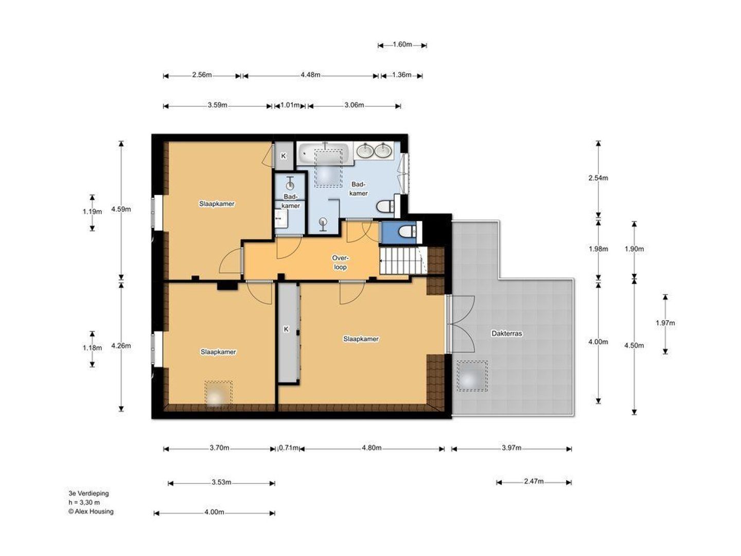 Appartement Frederikstraat 16
