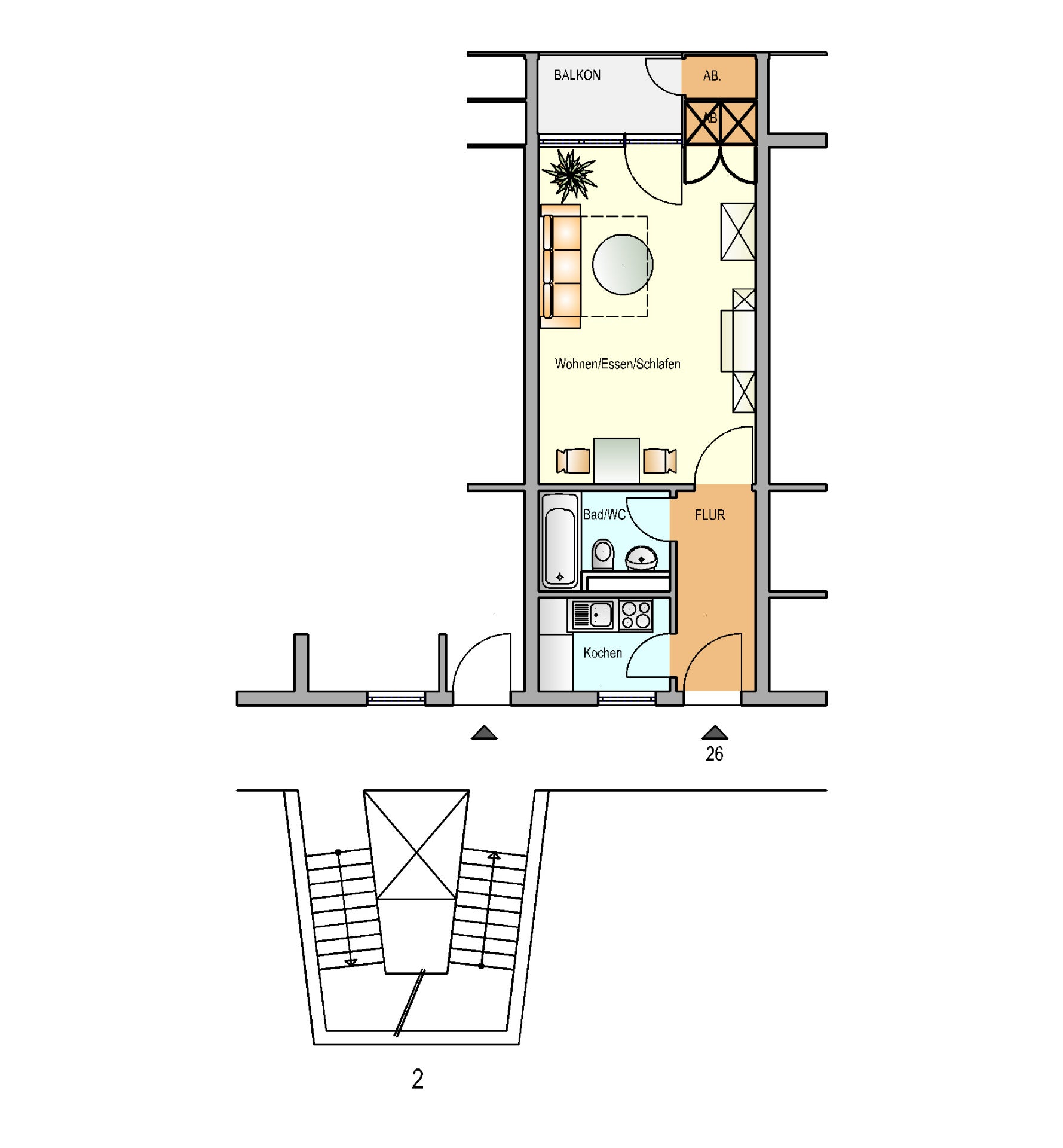 Wohnung Hindenburgstraße in Remscheid