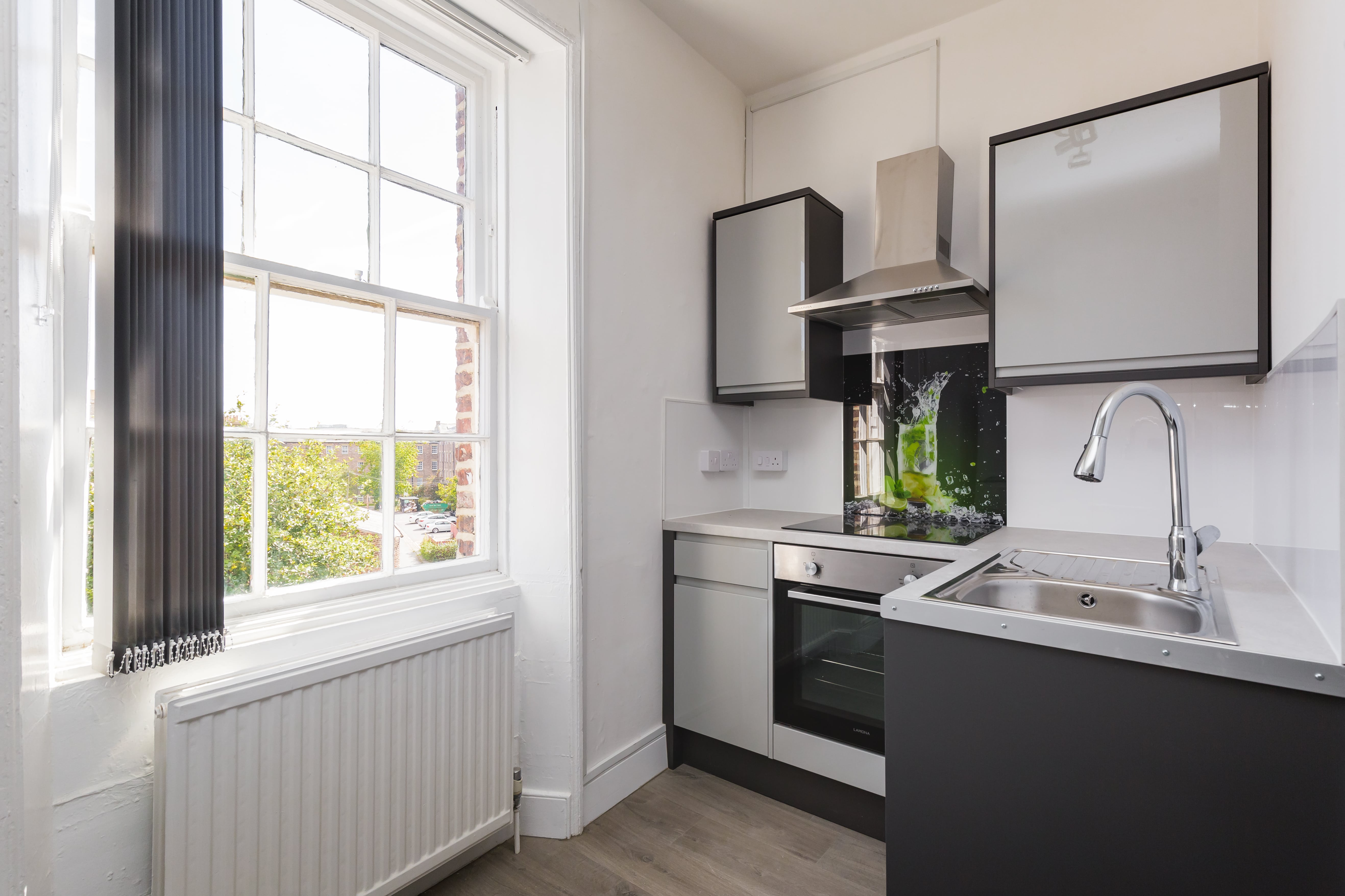 Flat Leazes Terrace in Newcastle upon Tyne