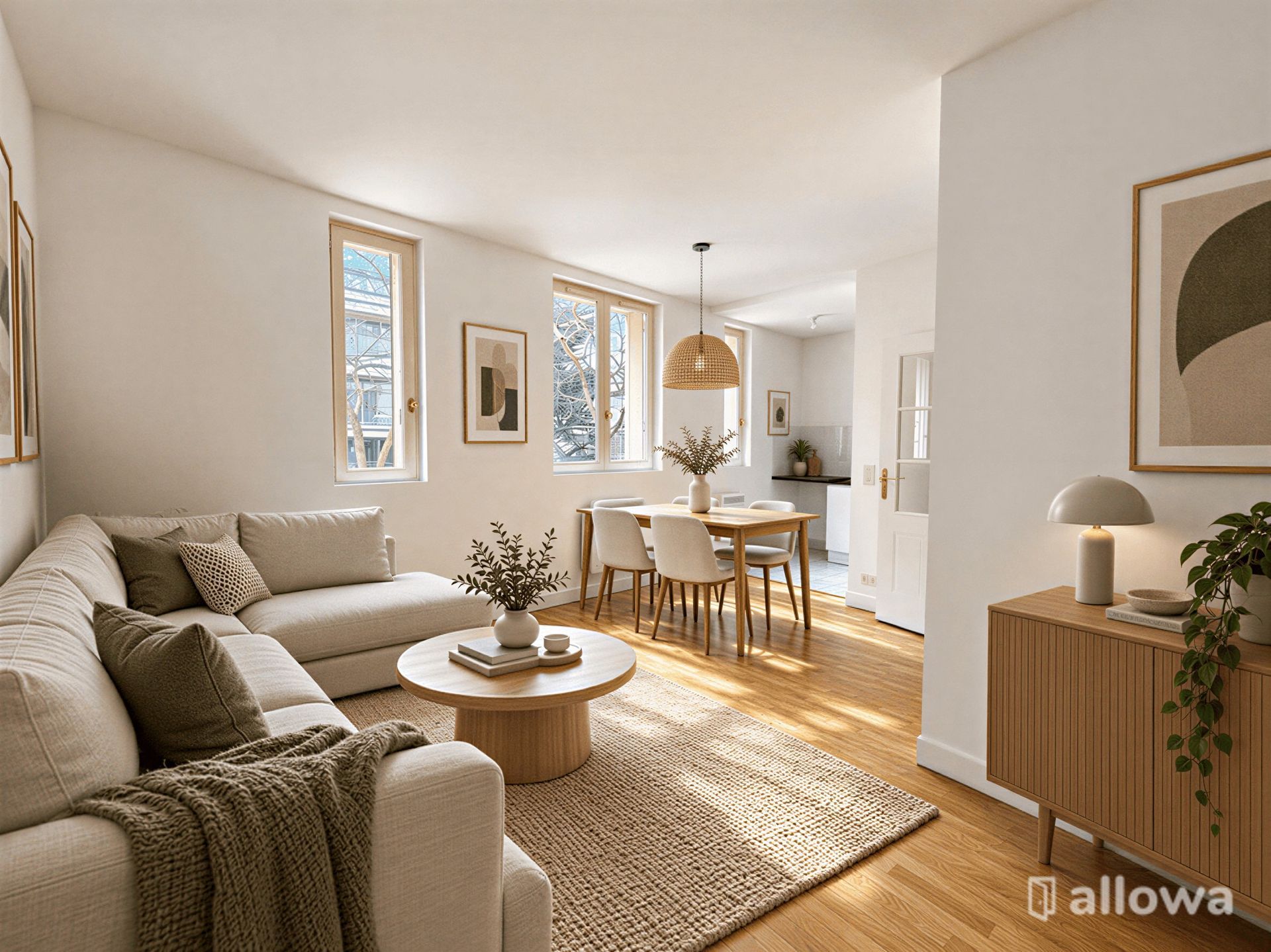 Flat Rue Mesnil in Paris