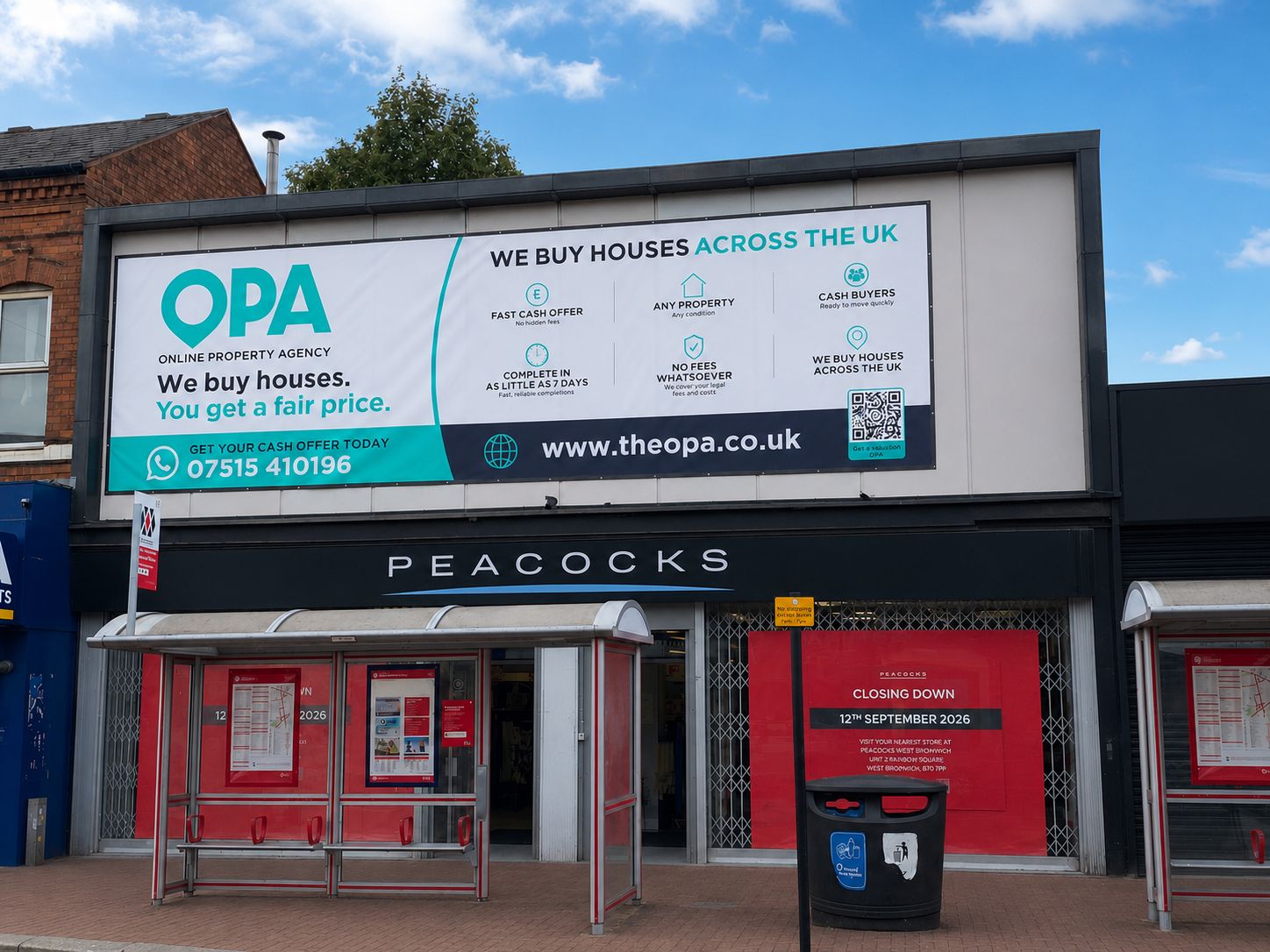 Flat Bearwood Road in Sandwell