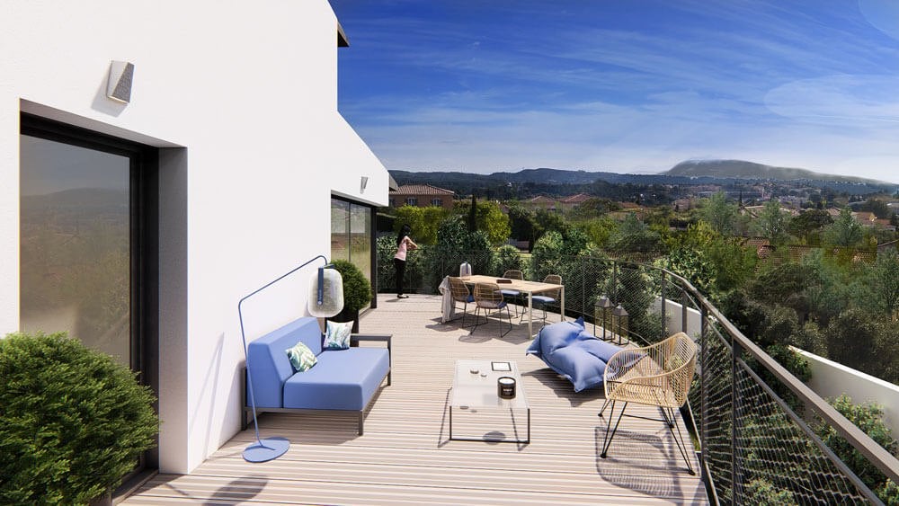 Appartement Chemin des Falaises à Villeneuve-lès-Avignon