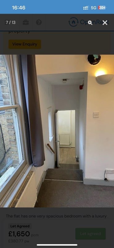Flat Minden Road in Greater London