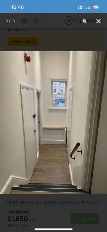 Flat Minden Road in Greater London