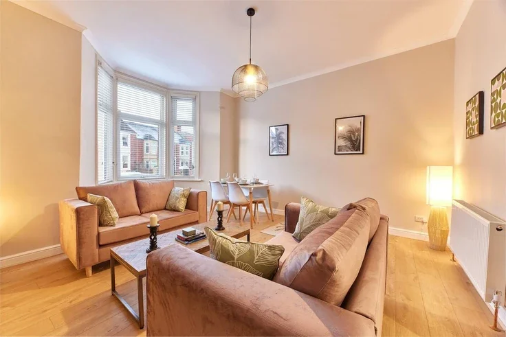 Flat North Parade in North Tyneside