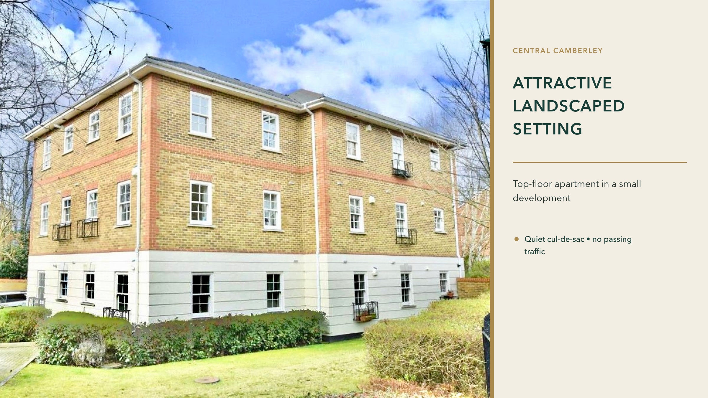 Flat Townside Place in Surrey Heath