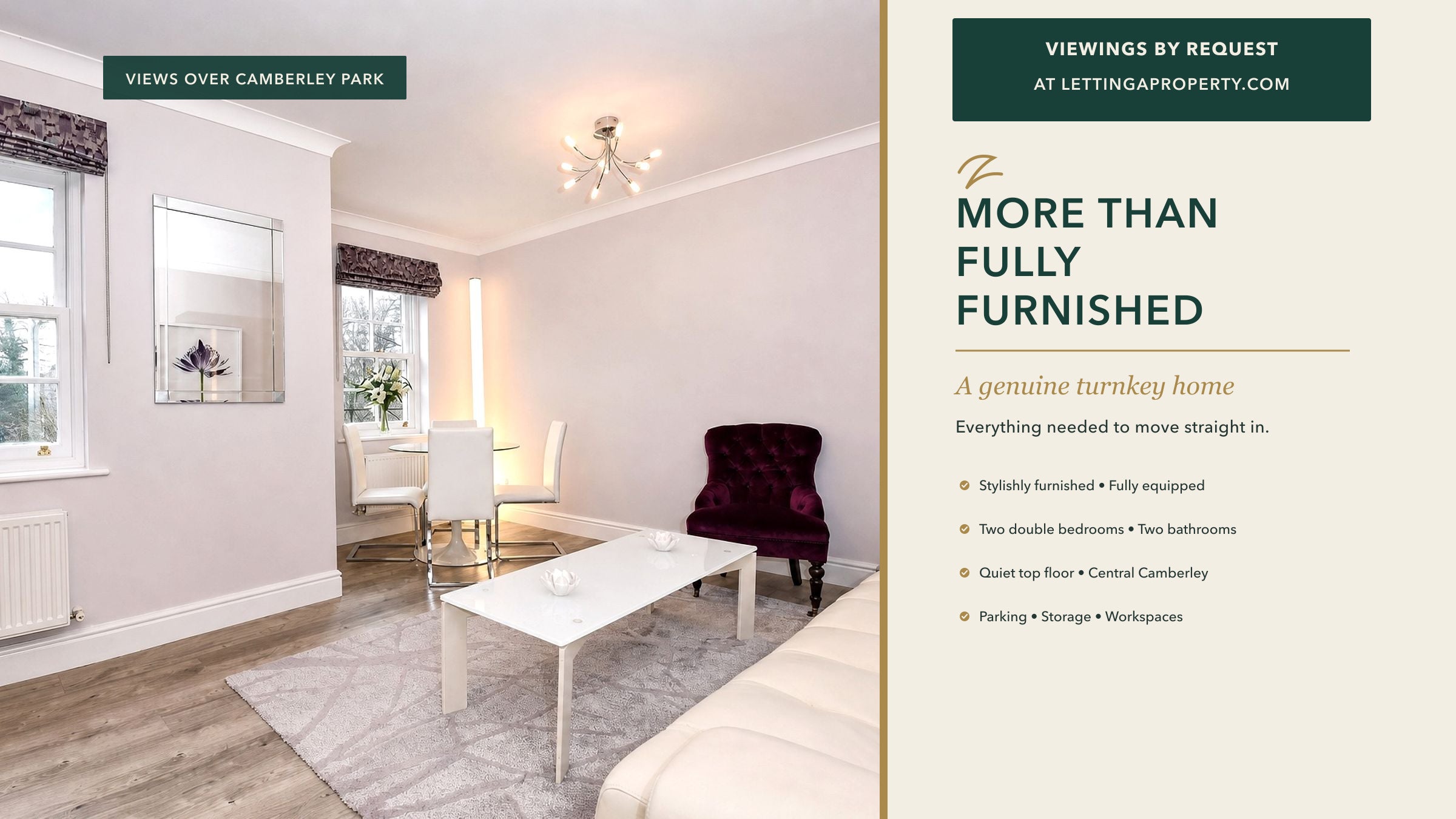 Flat Townside Place in Surrey Heath
