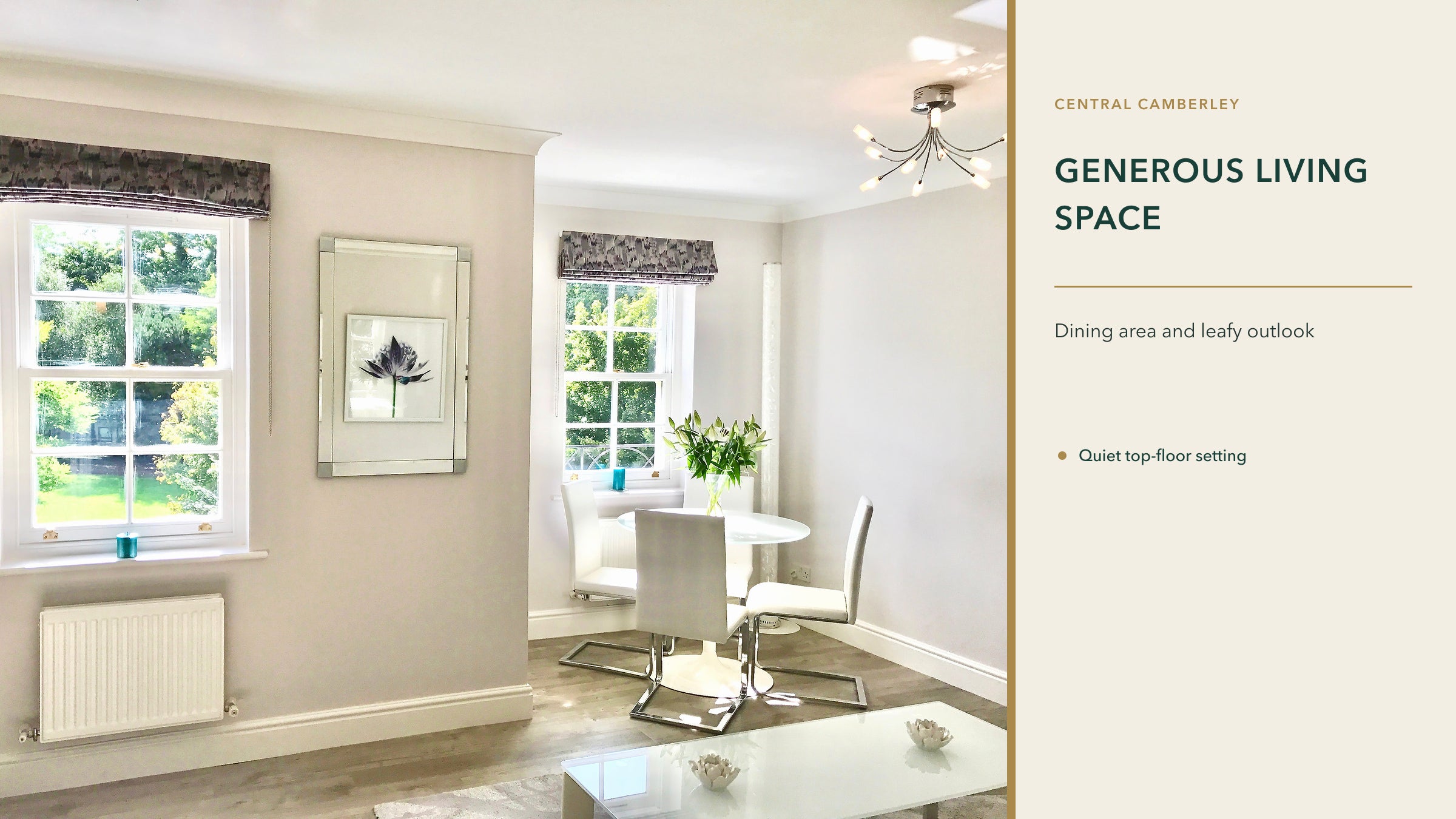 Flat Townside Place in Surrey Heath
