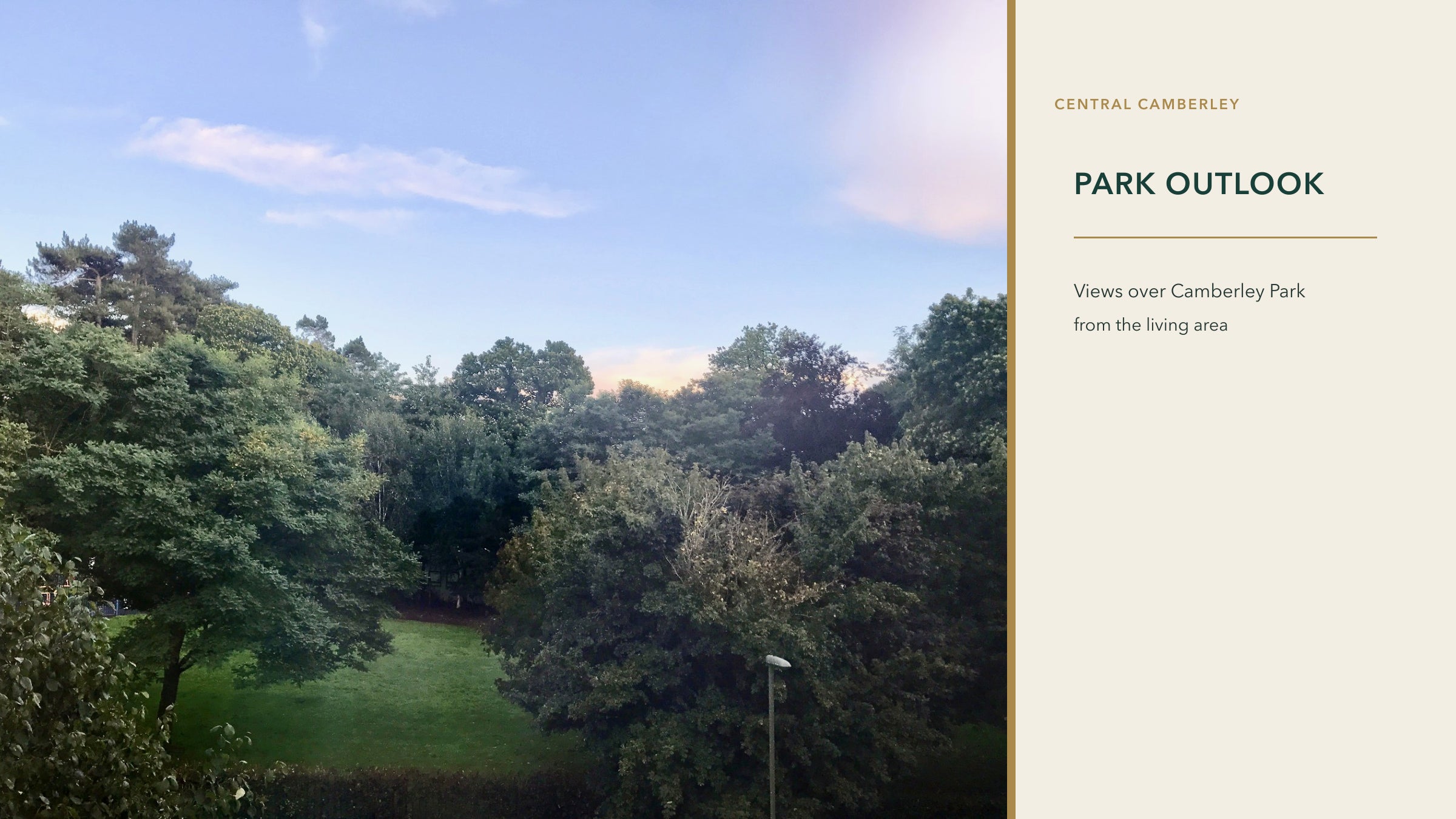 Flat Townside Place in Surrey Heath