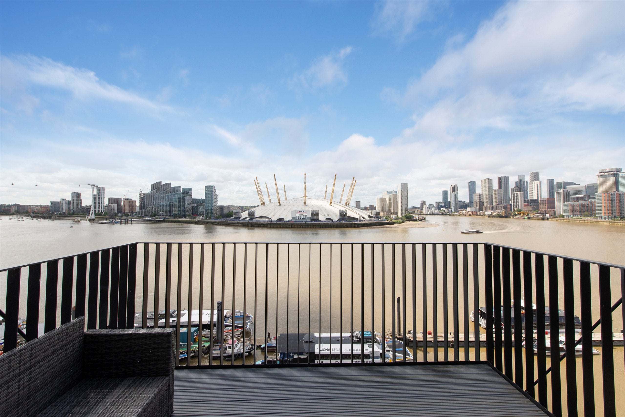 Flat Orchard Place in Greater London