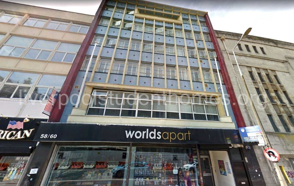 Flat Shaw Street in Liverpool