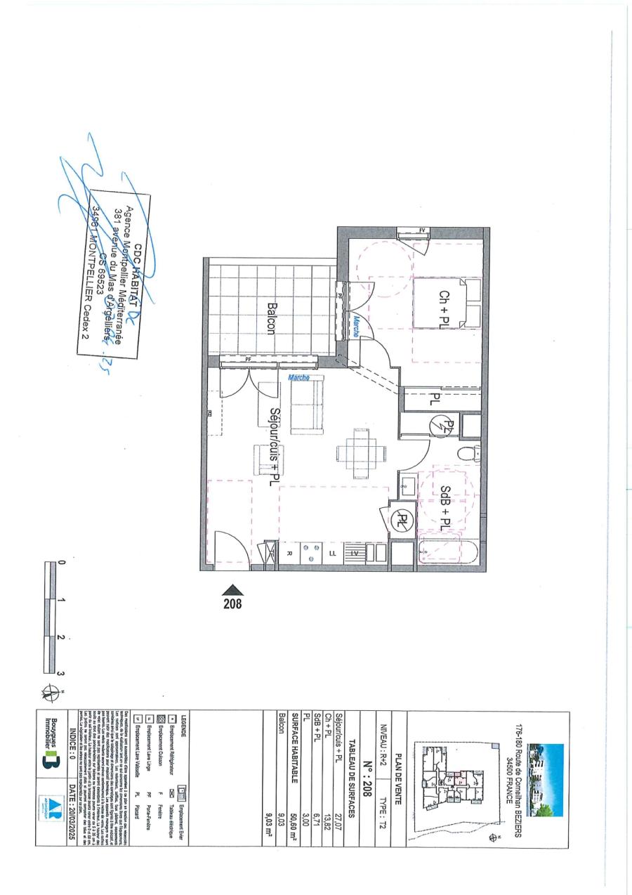 Appartement Route de Corneilhan à Béziers